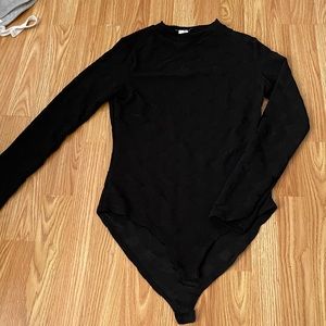 Black Fashion Nova bodysuit